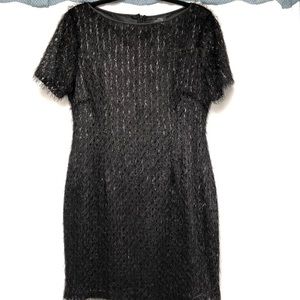 Tahari black dress